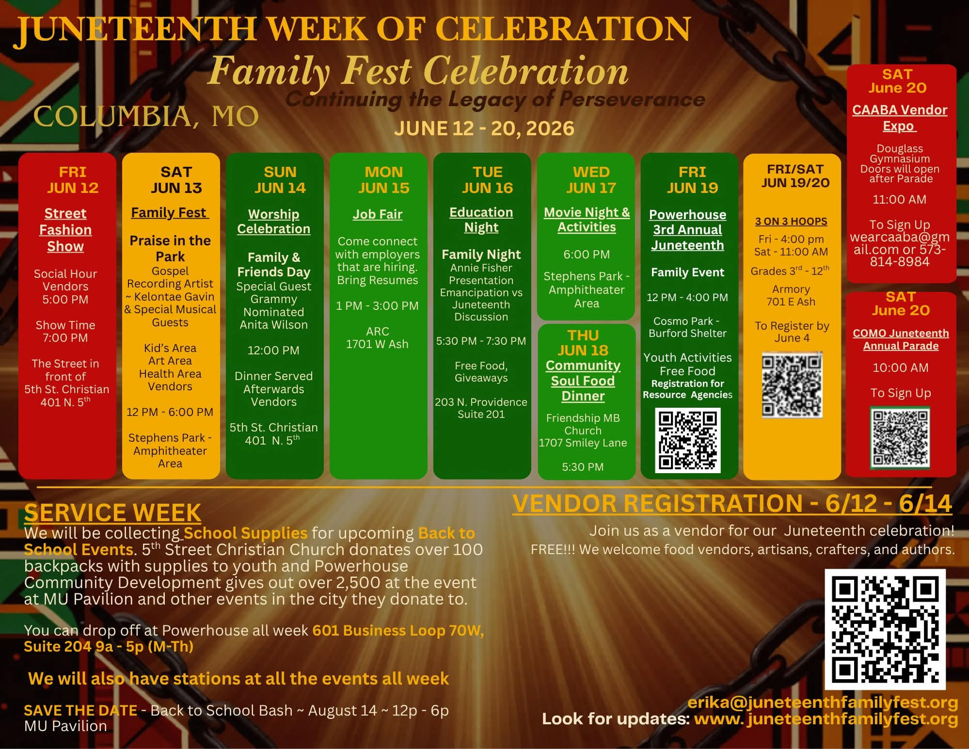Week of Juneteenth Events in Como